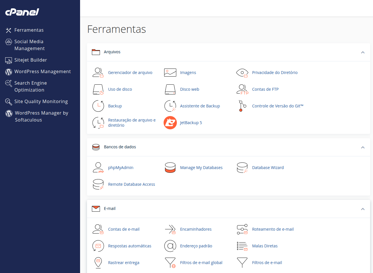 Hospedagem de Sites - Host Group