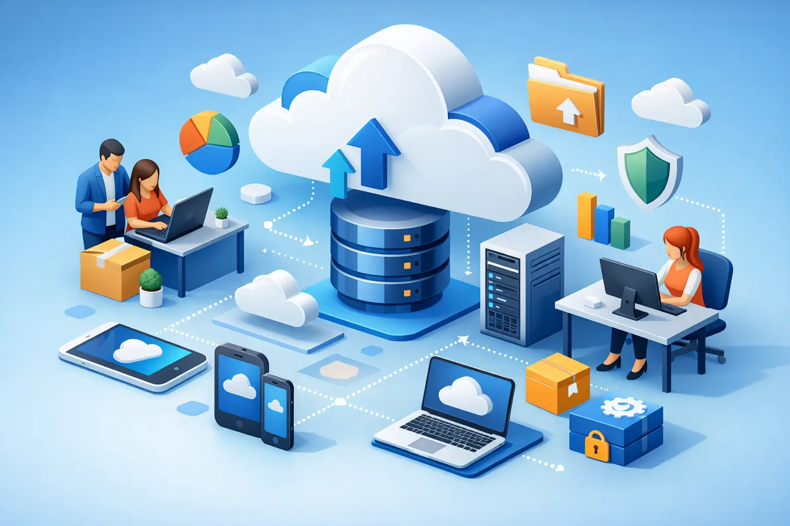 Cloud computing para pequenas empresas na prática