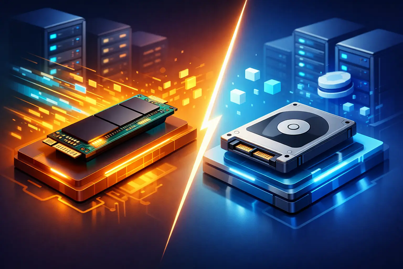 Hospedagem NVMe versus SSD vale a pena?