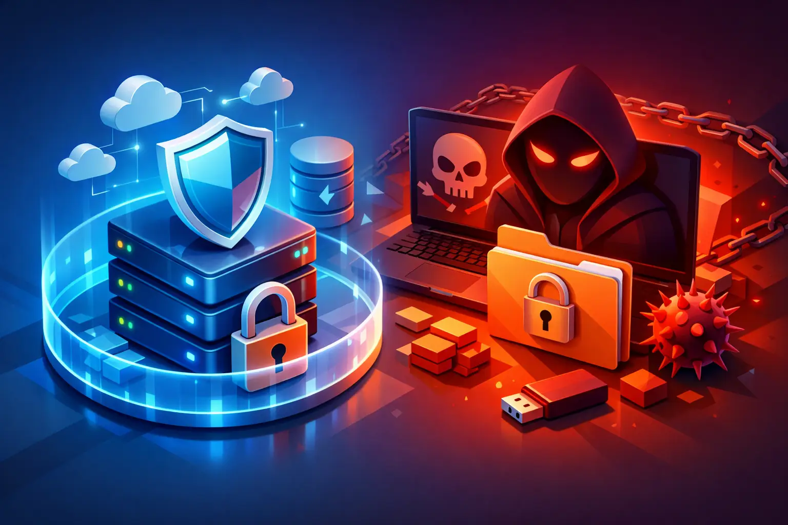 Backup automático protege contra ransomware?