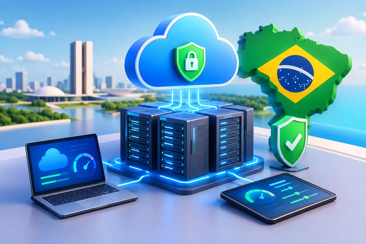 Cloud nacional com mais controle e velocidade