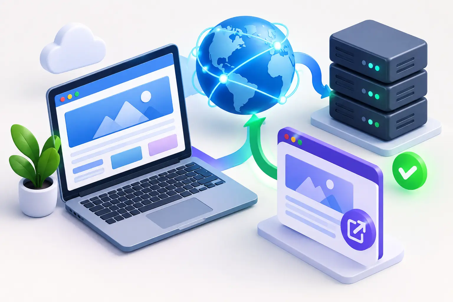 Como apontar domínio externo sem tirar o site do ar