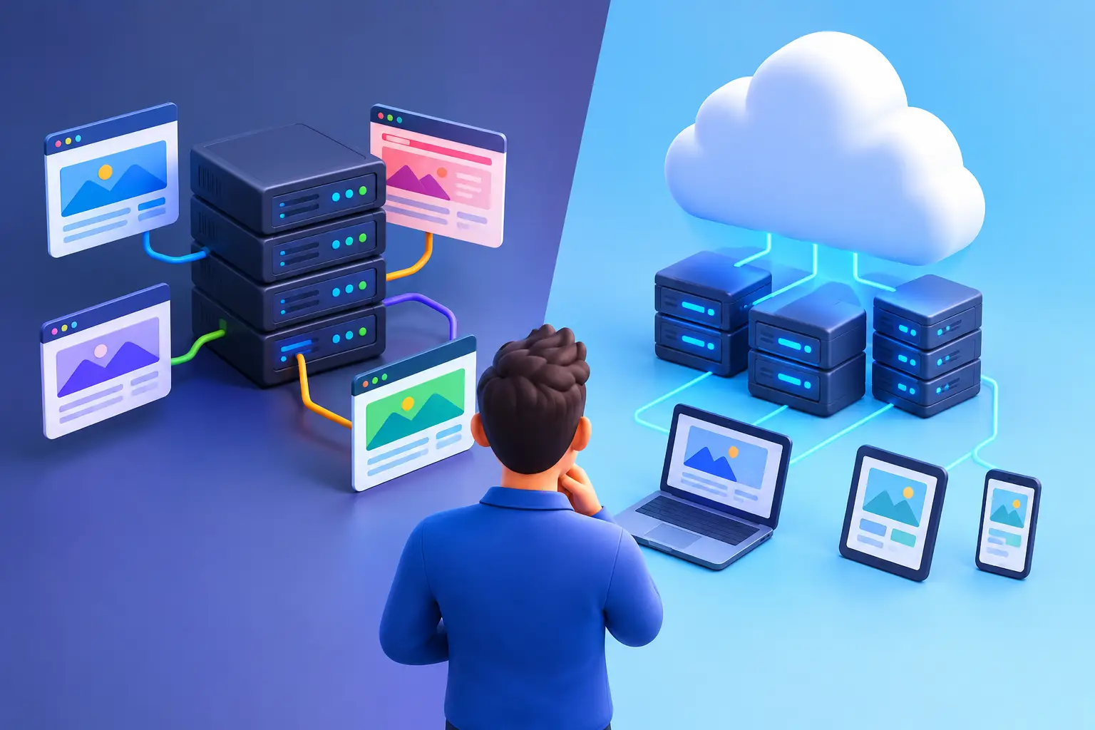 Hospedagem compartilhada ou cloud: qual escolher?