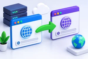 Como configurar redirecionamento de domínio