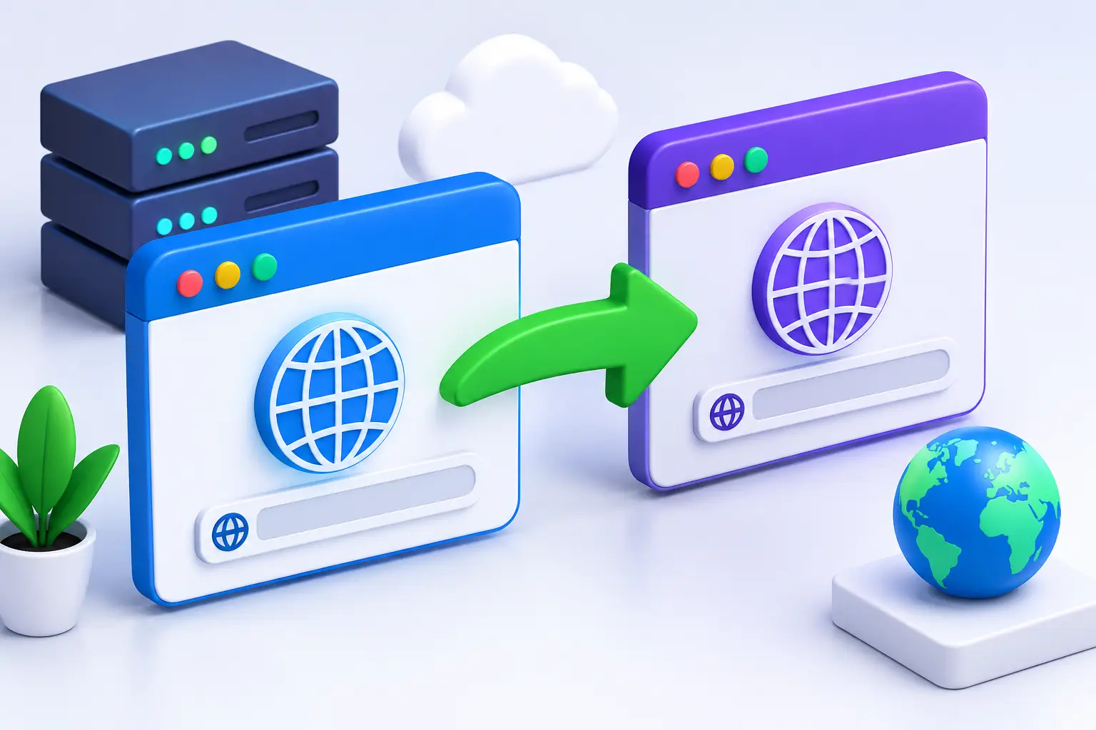 Como configurar redirecionamento de domínio